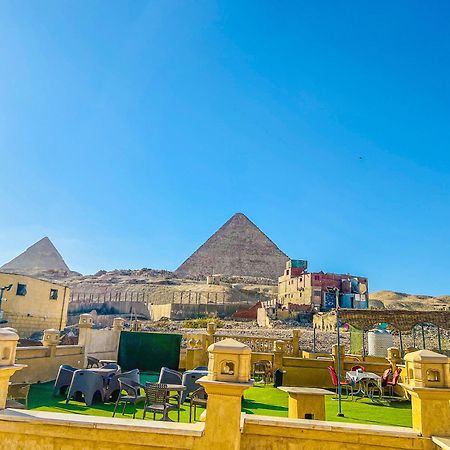 Sidi Hamad Pyramids View Otel Kafret el-Gabal Dış mekan fotoğraf