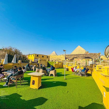 Sidi Hamad Pyramids View Otel Kafret el-Gabal Dış mekan fotoğraf
