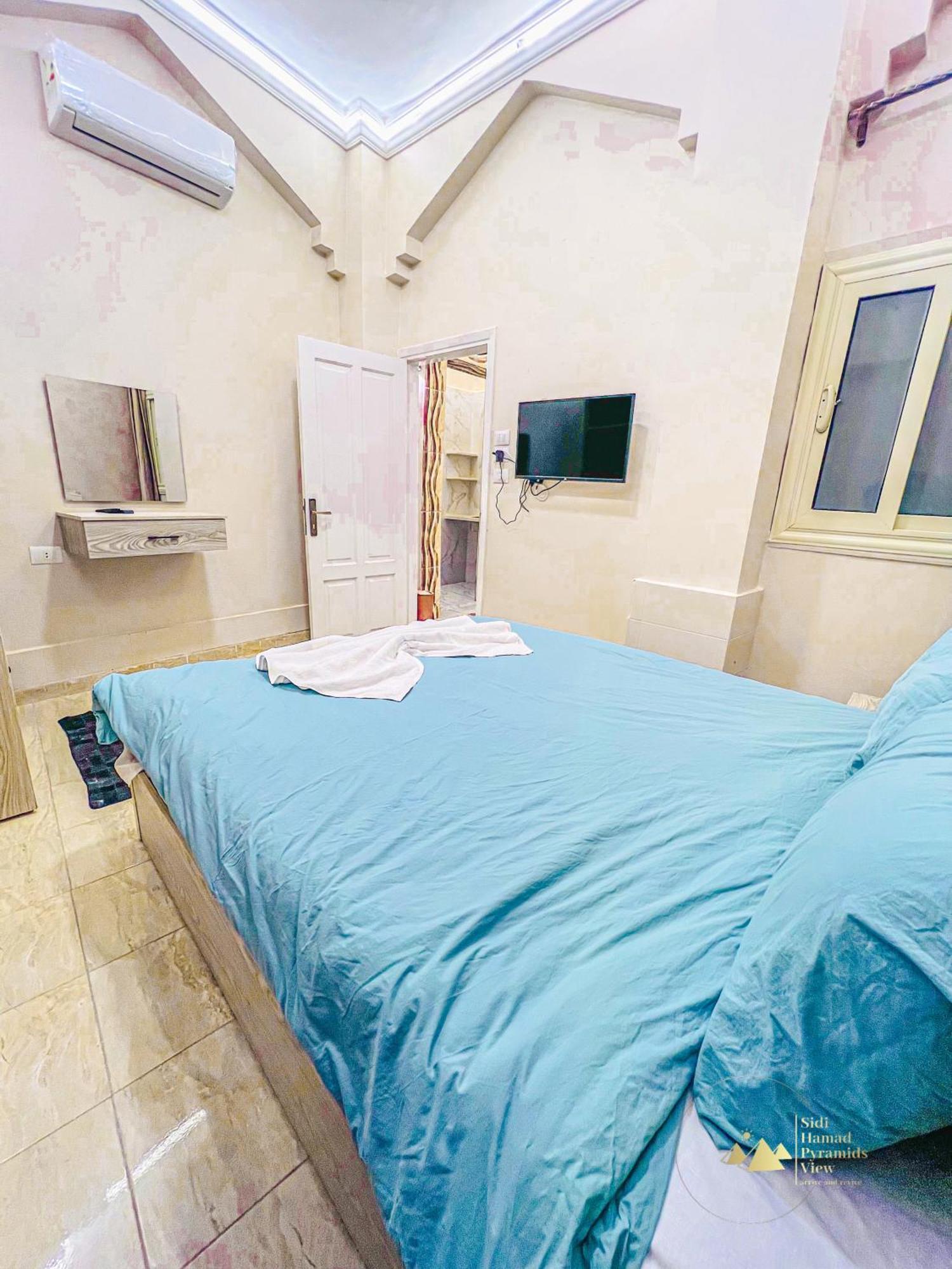 Sidi Hamad Pyramids View Otel Kafret el-Gabal Dış mekan fotoğraf