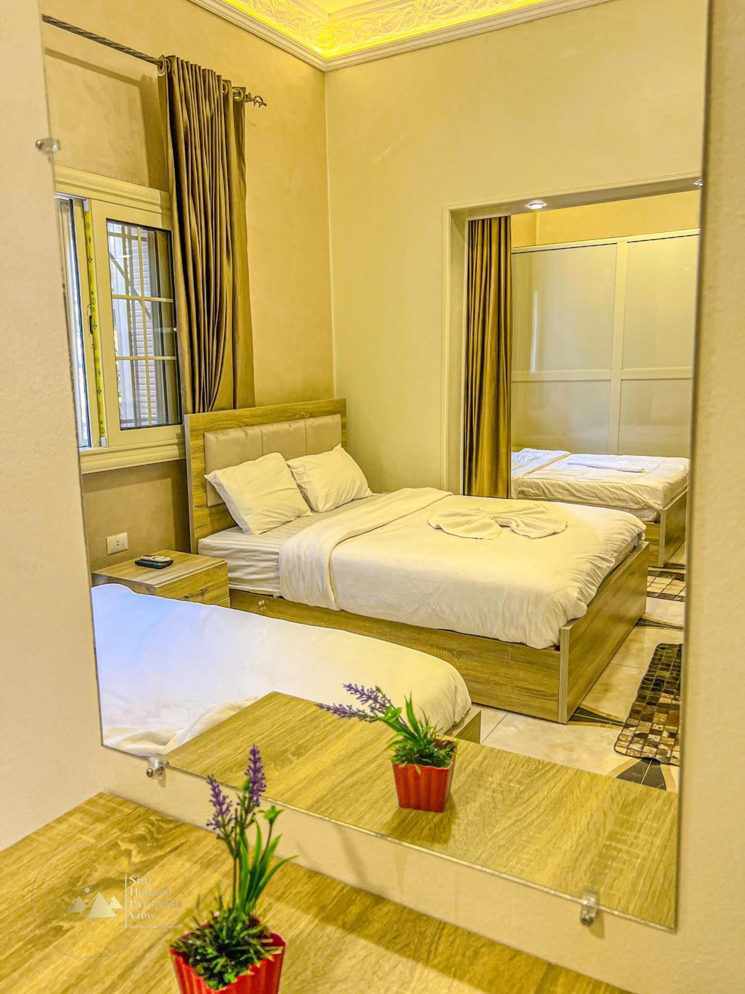 Sidi Hamad Pyramids View Otel Kafret el-Gabal Dış mekan fotoğraf