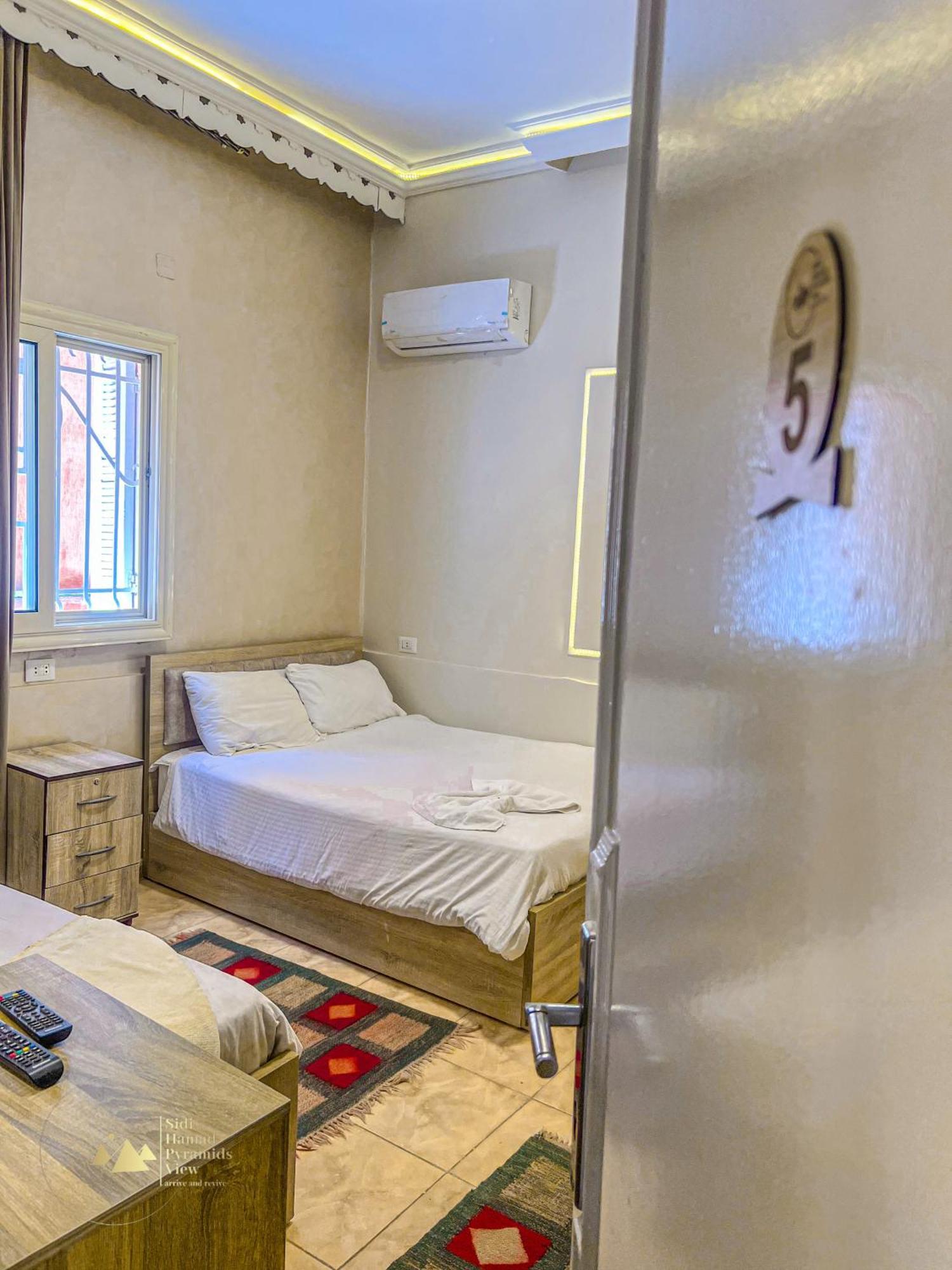 Sidi Hamad Pyramids View Otel Kafret el-Gabal Dış mekan fotoğraf
