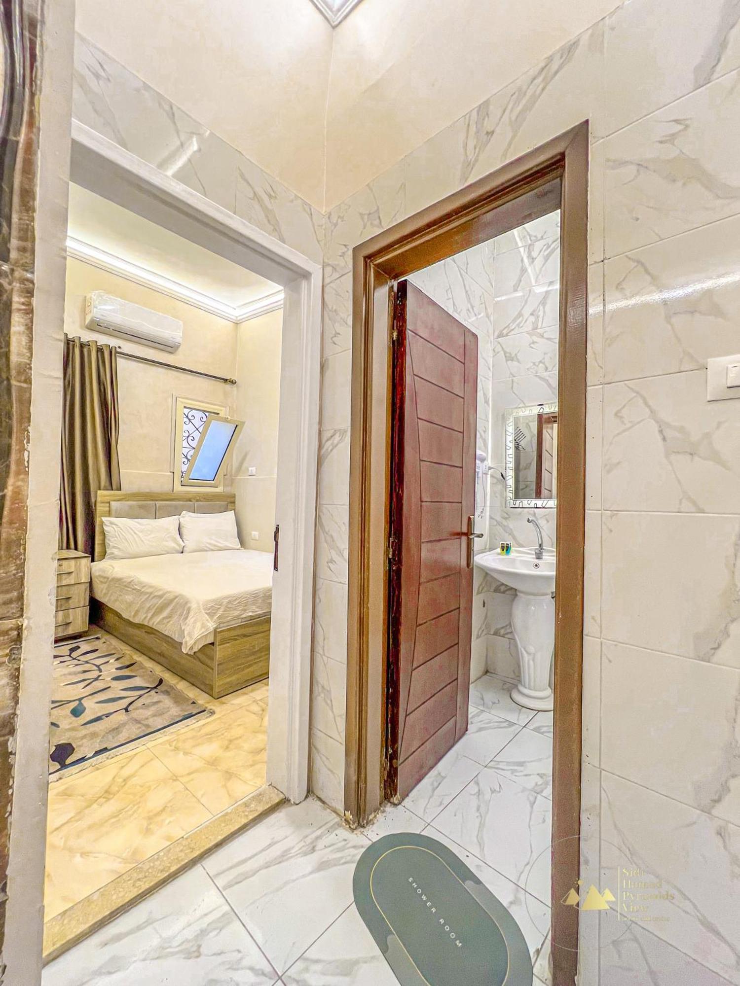 Sidi Hamad Pyramids View Otel Kafret el-Gabal Dış mekan fotoğraf